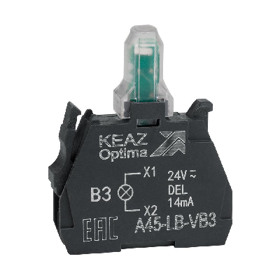 Световой блок OptiSignal D22 A45-LB-VB3 зеленый 24VACDC ZBVB3