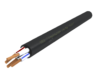 Кабель силовой ВВГнг(А)-LS 4х1.5 (N)-0.660 однопроволочный