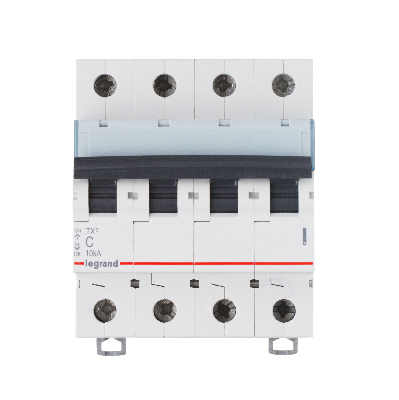 Выключатель автоматический четырехполюсный 32А C TX3 6кА