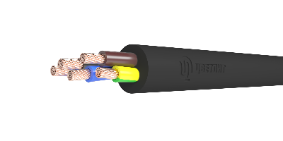 Кабель силовой КГТП-ХЛ 5х6(N.PE) 220/380-3 ТРТС