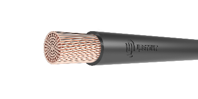 Провод силовой ПуГВнг(A)-LS 1х25 черный ТРТС