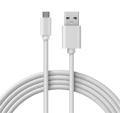 Кабель USB-micro USB, PVC, 1.8 м., белый, REXANT