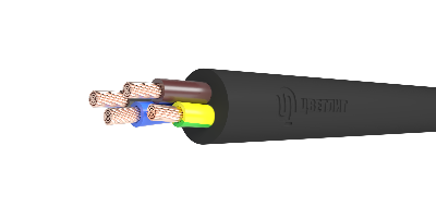 Кабель силовой КГ-ХЛ 3х50+1х16-380 ТРТС