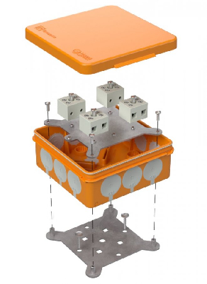 Коробка огнестойкая для о/п двухкомпонентная      60-0303-FR6.0-8 Е15-Е120 100х100х40