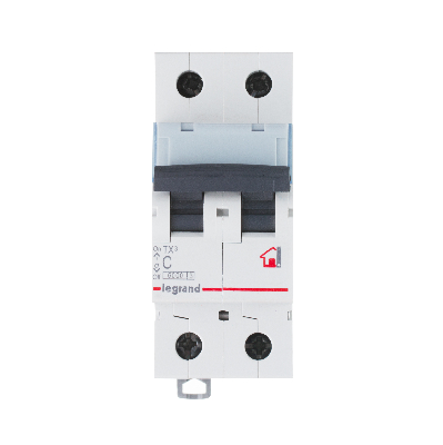 Выключатель автоматический двухполюсный 32А C TX3 6кА