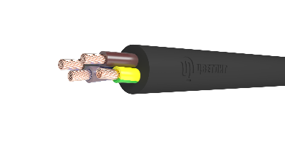 Кабель силовой КГ-ХЛ 3х10+1х6(РЕ) 220/380-3 ТРТС