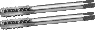 Комплект метчиков М8x1.25мм, сталь 9ХС, ручные, 4-28006-08-1.25-H2