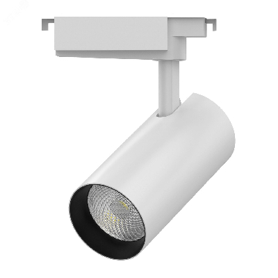 Светильник светодиодный трековый однофазный LED ДПО 32 Вт 2940 Лм 4000К IP20 d75х216 мм Track Gauss