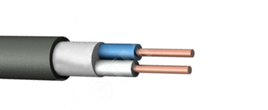 Кабель силовой ВВГнг(А)-LSLTx 2х1,5 ок (N) - 0,66 кВ ТРТС
