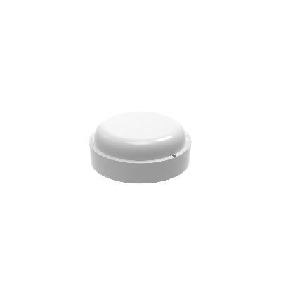 Св-к светодиодный Gauss Elementary IP65 D140*51 8W 680lm 4000K 160-260V ЖКХ круглый 1/40