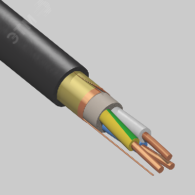 Кабель силовой ВВГЭнг(A)-LS 3х1.5(N.PE)-0.66