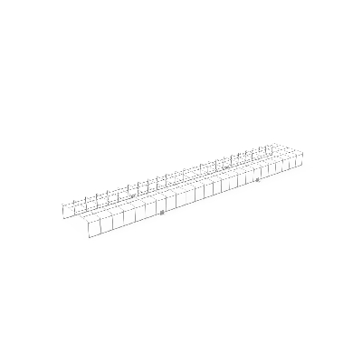 Решетка защитная для светильника ЛПО/ДПО 1320х230х96 Gauss