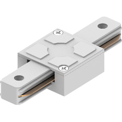 Коннектор прямой белый для шинопровода CAB1005