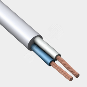 Провод ПВС 2х4 белый ТРТС