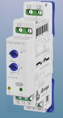 Реле контроля фаз РКФ-М06-12-15 380B